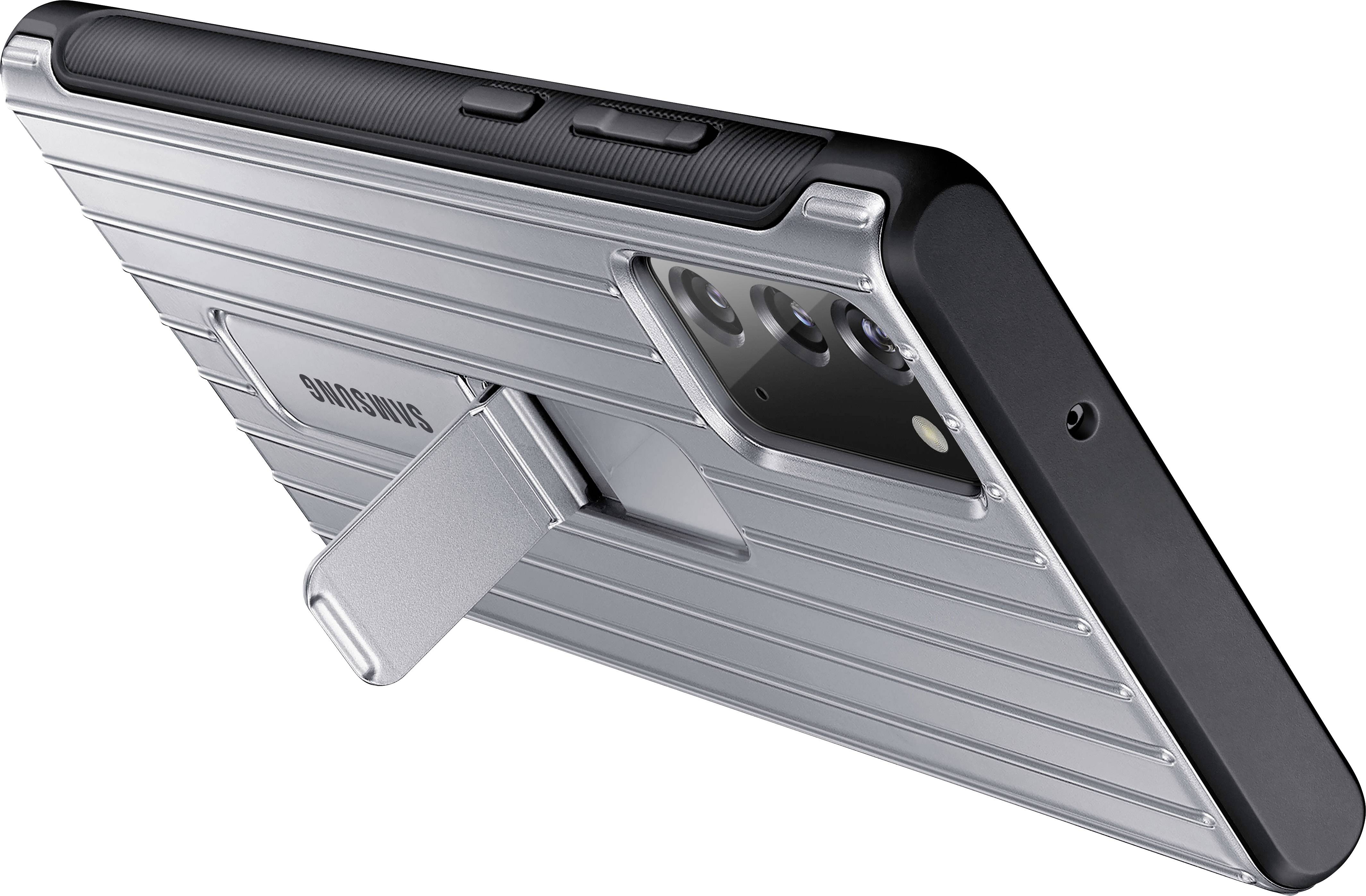 Samsung Protective Standing Cover EF-RN980 Backcover Samsung Galaxy Note 20 Silber Sanddicht, Stoßfest EF-RN980CSEGEU