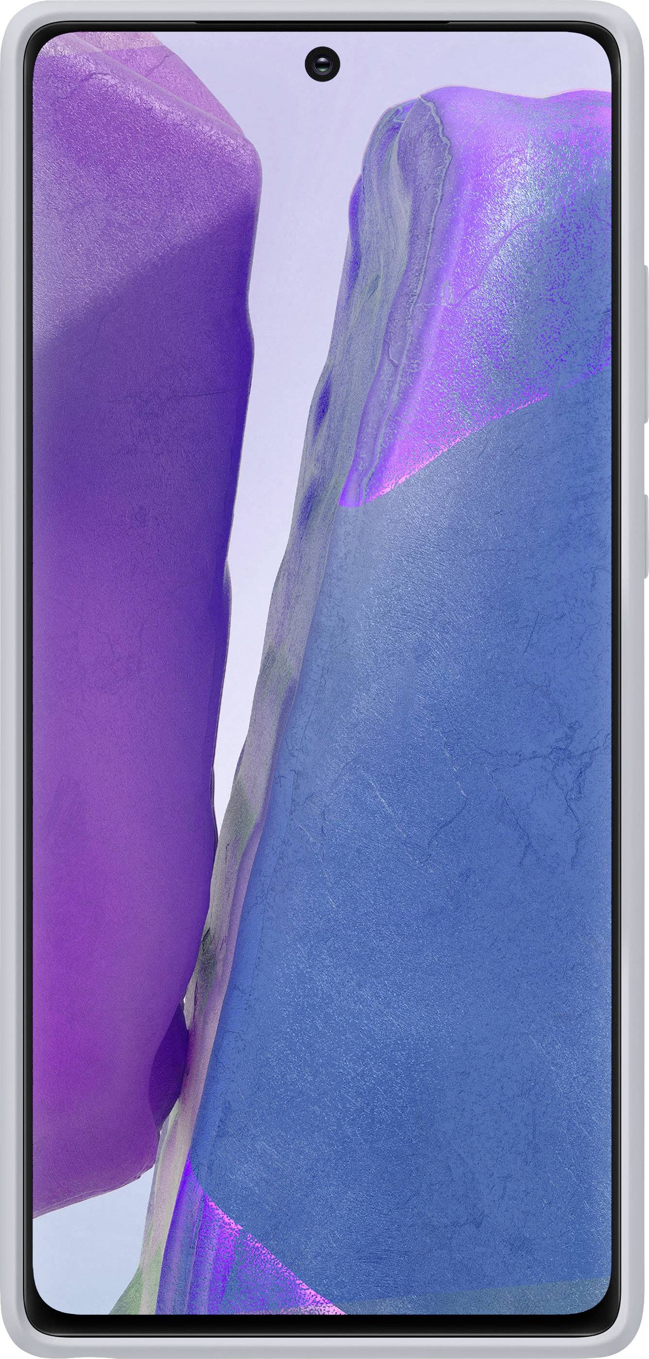 Samsung Kvadrat Cover EF-XN980 Backcover Samsung Galaxy Note 20 Grau Stoßfest EF-XN980FJEGEU