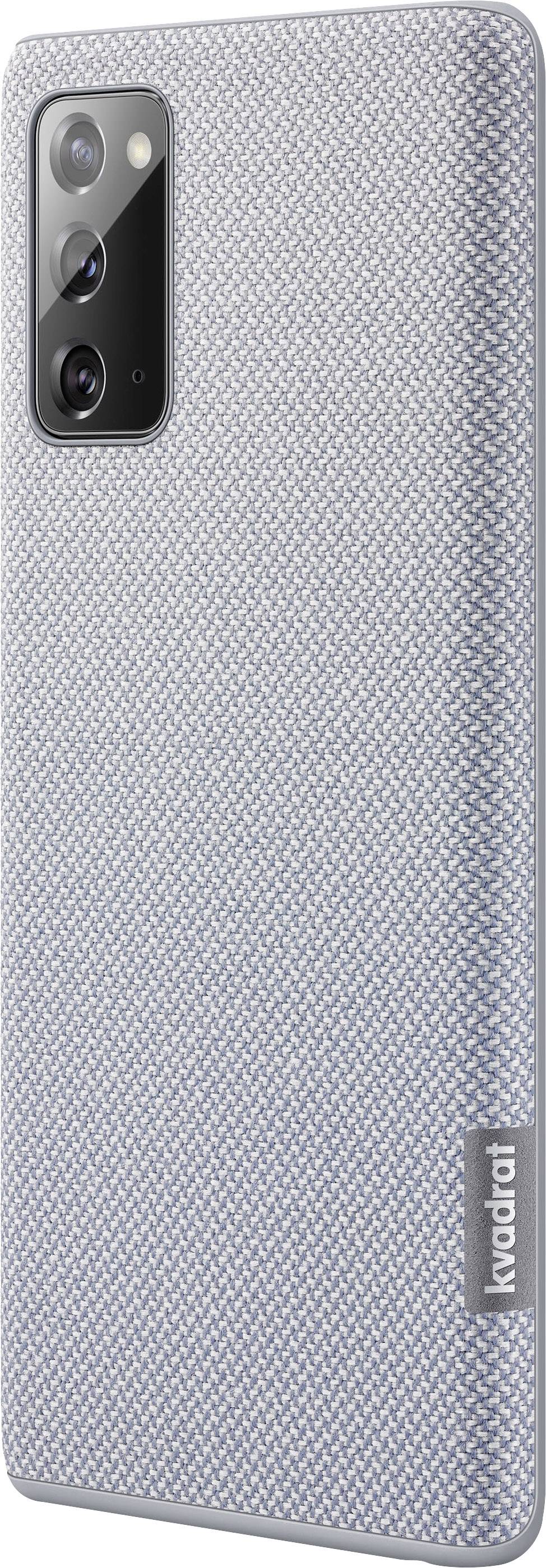 Samsung Kvadrat Cover EF-XN980 Backcover Samsung Galaxy Note 20 Grau Stoßfest EF-XN980FJEGEU