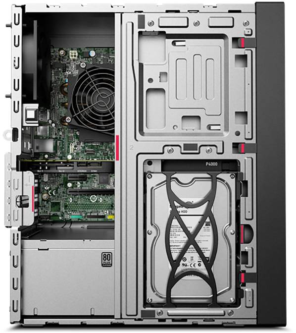 Lenovo TS/ThinkStation P330 G2 / Intel Core i7- Desktop PC, Workstation Intel® Core™ i7 i7-9700K 32GB 512GB 512GB SSD Intel UHD