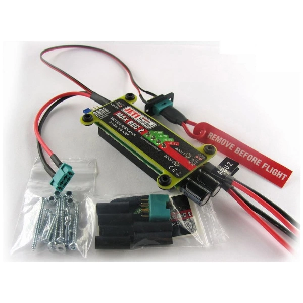 Jeti MAX BEC 2 Akkuweiche 5.5 - 8.4V Jeti MAX BEC 2 Akkuweiche 5.5 - 8.4V