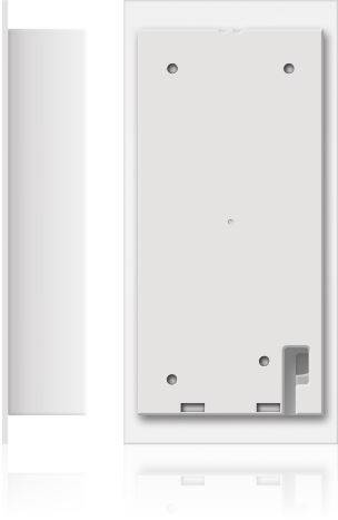 Bastion BA.KIT.UN.WHT.BLK Video-Türsprechanlage LAN Außeneinheit, Inneneinheit 1 Familienhaus Weiß, Schwarz