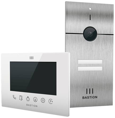BA.KIT.DOS.INOX.WHT Video-Türsprechanlage LAN Außeneinheit, Inneneinheit 2 Familienhaus Ed