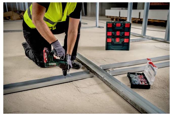 Metabo BH 18 LTX BL 16 600324500 Akku-Bohrhammer 18V 2Ah Li-Ion