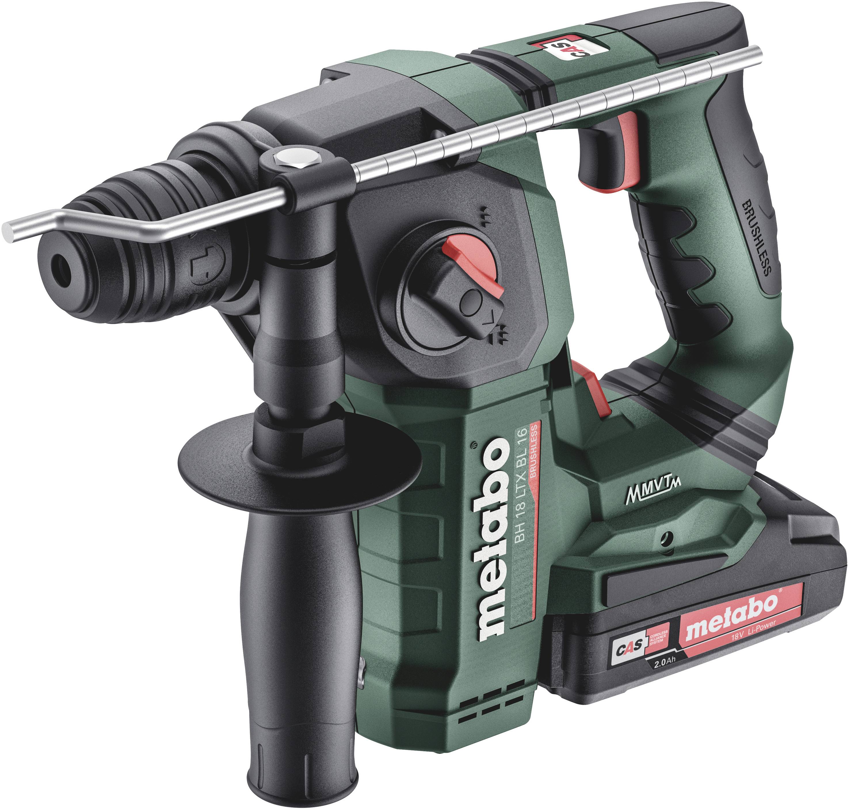 Metabo BH 18 LTX BL 16 600324500 Akku-Bohrhammer 18V 2Ah Li-Ion