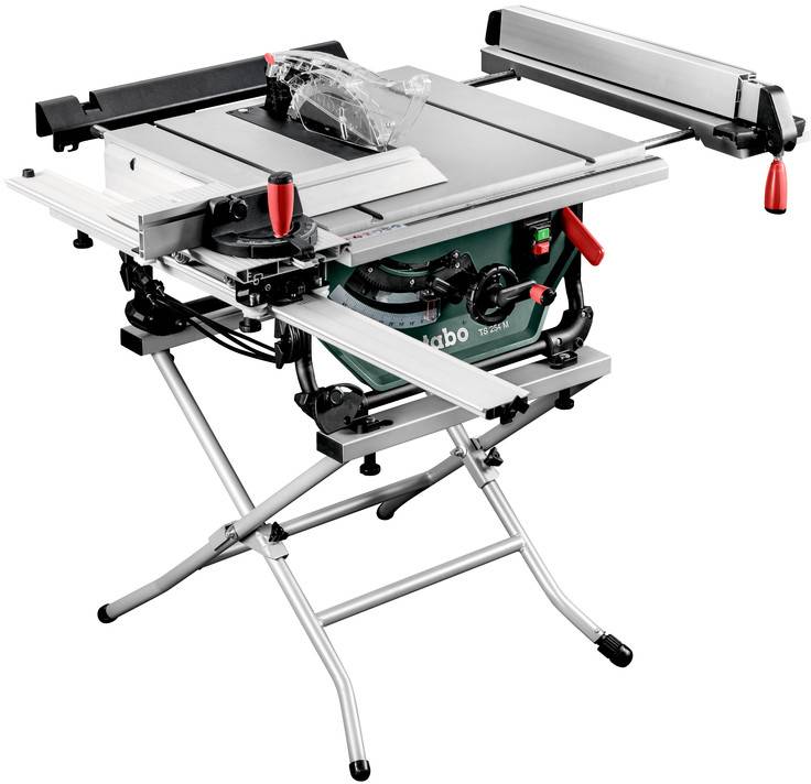 Metabo TS 254M Set Tischkreissäge 254mm 30mm 1500W 230V