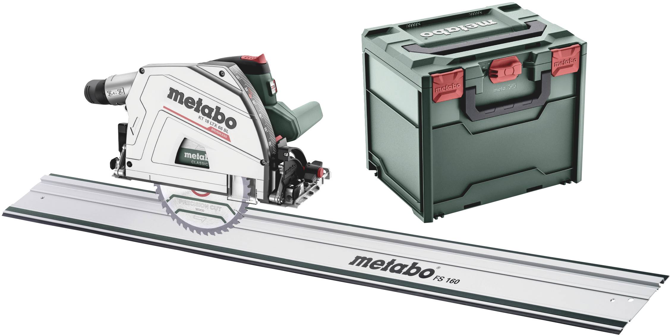 Metabo Akku-Tauchsäge Schnitttiefe max. (90°) 66mm ohne Akku, ohne Ladegerät 18V