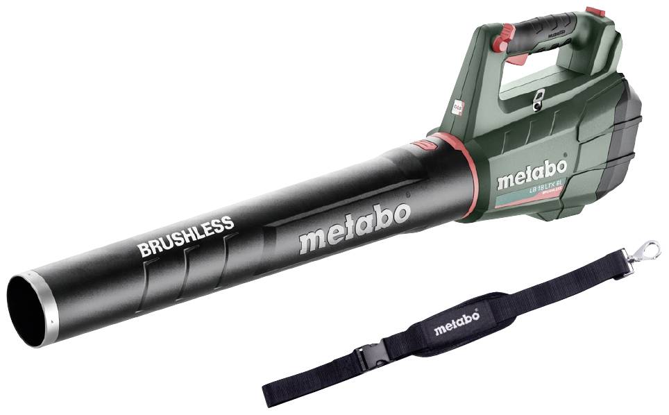 Akku-Laubbläser der Marke Metabo, Modell 