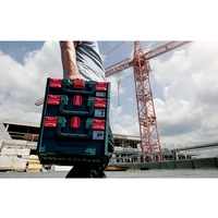 Metabo metaBOX 215 626887000 Maschinenkoffer ABS Grün/Rot (L x B x H) 396 x 296 x 215mm Metabo metaBOX 215 626887000 Maschinenkoffer ABS Grün/Rot (L x B x H) 396 x 296 x 215mm