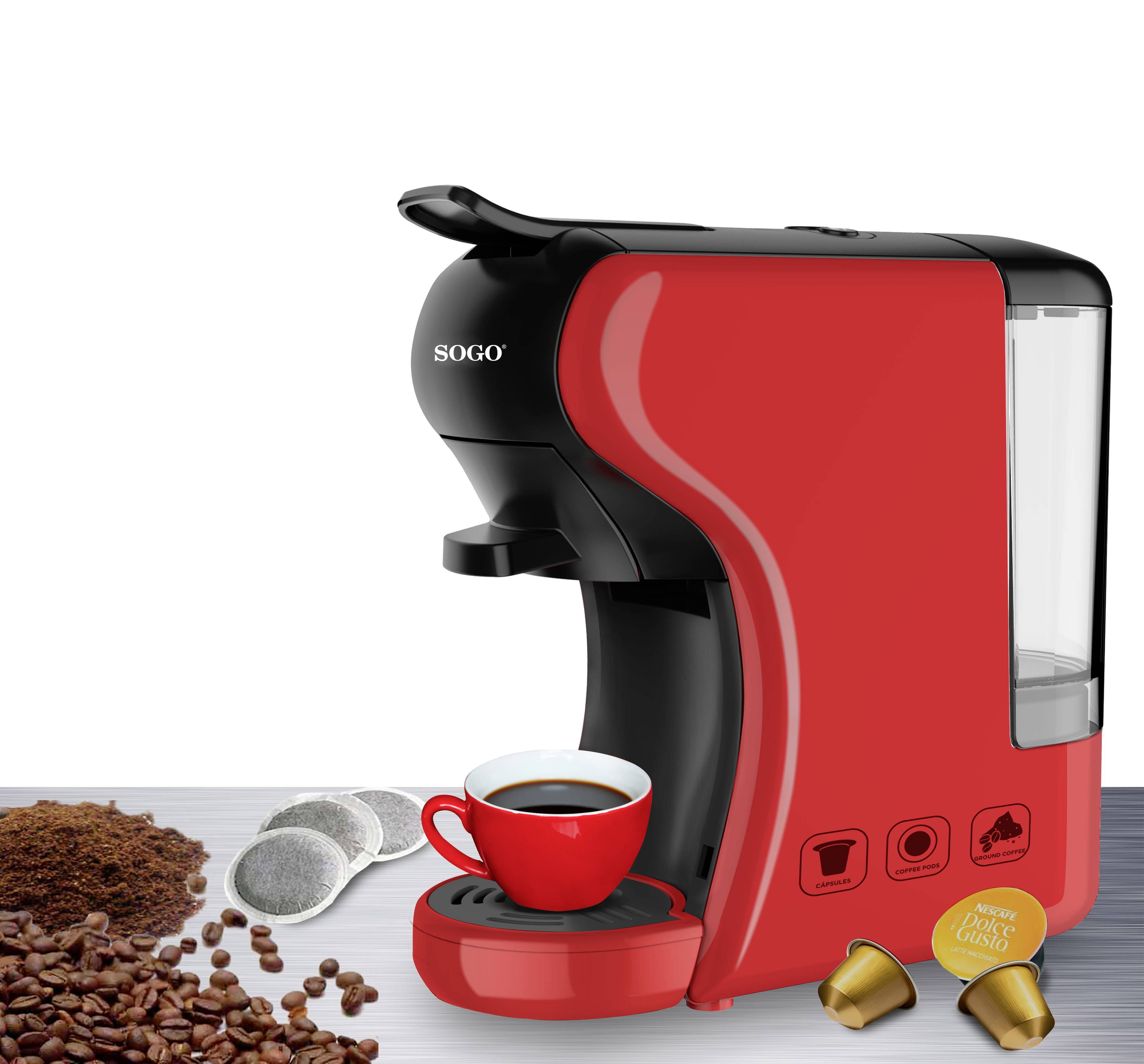 SOGO Human Technology 3in1 Express Kapselmaschine