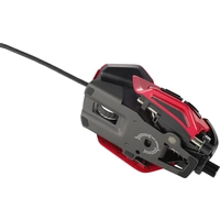 MadCatz R.A.T. 8+ ADV Ergonomische Gaming-Maus USB Optisch Rot, Schwarz 11 Tasten 20000 dpi Ergonomisch, Handballenauflage, Gewichts-Tuning, Integr MadCatz R.A.T. 8+ ADV Ergonomische Gaming-Maus USB Optisch Rot, Schwarz 11 Tasten 20000 dpi Ergonomisch, Handballenauflage, Gewichts-Tuning, Integr