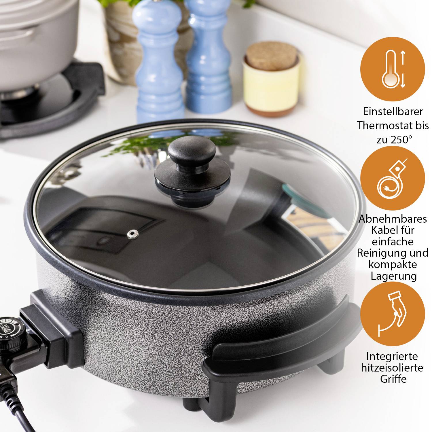 Tristar PZ-9135 Multifunktionspfanne 30 cm