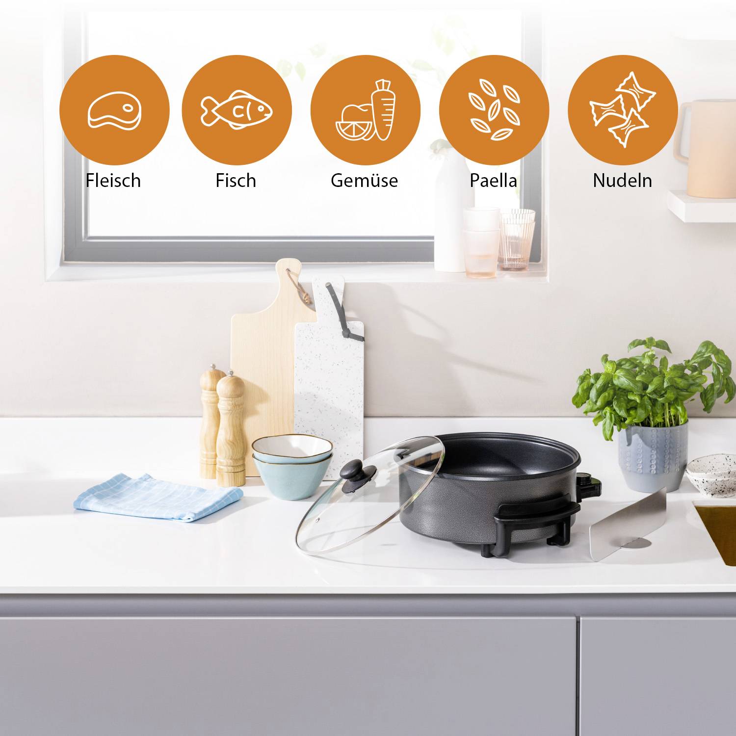 Tristar PZ-9135 Multifunktionspfanne 30 cm