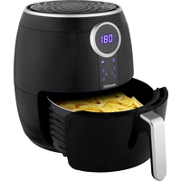 Tristar FR-6956 Heißluft-Fritteuse 4.5l Cool-Touch-Gehäuse, Überhitzungsschutz, Timerfunktion Schwarz Tristar FR-6956 Heißluft-Fritteuse 4.5l Cool-Touch-Gehäuse, Überhitzungsschutz, Timerfunktion Schwarz
