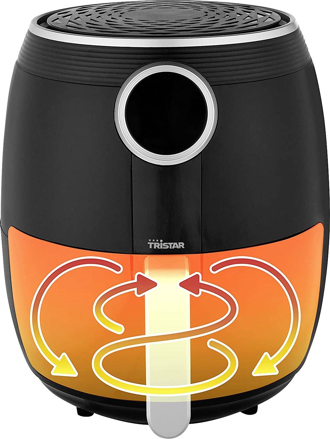 Tristar FR-6956 Heißluft-Fritteuse 4.5 l Cool-Touch-Gehäuse, Überhitzungsschutz, Timerfunktion Sch