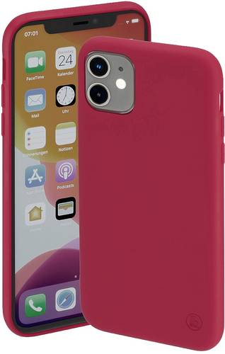 Hama  Finest Feel  Backcover Apple iPhone 12 mini Rot