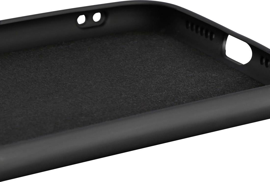 Hama "Finest Feel" Backcover Apple iPhone 12 Pro Max Schwarz