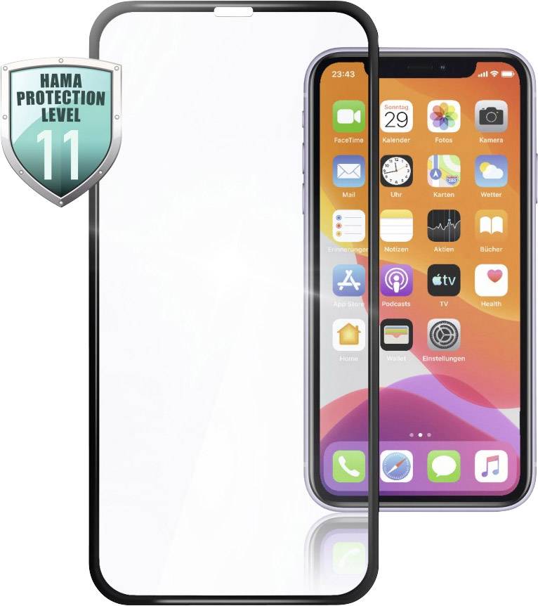 Hama 3D-Full-Screen Displayschutzglas Passend für Handy-Modell: Apple iPhone 12 pro 1 St.
