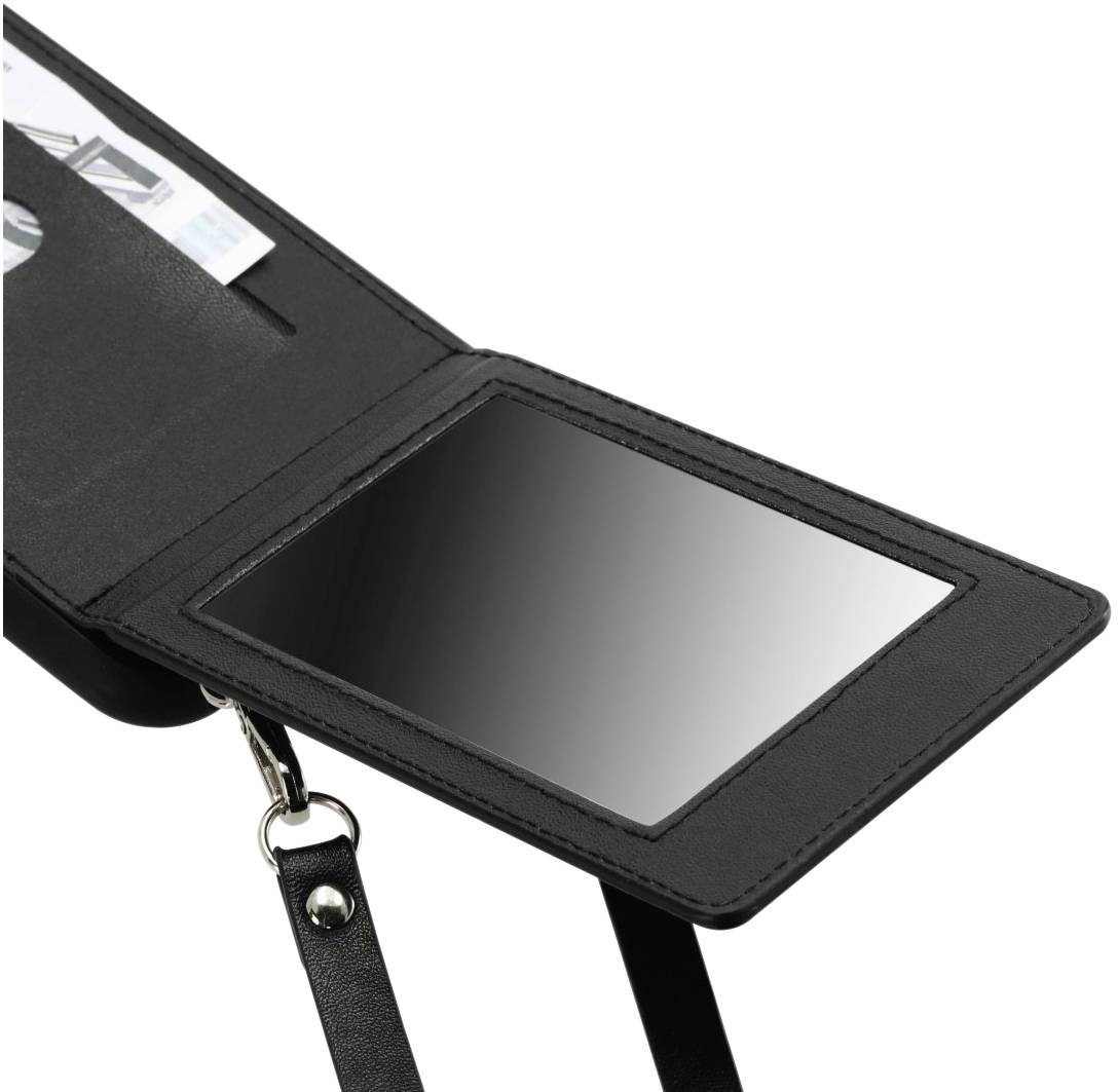 Hama Cross-Body "Mirror" Backcover Apple iPhone 12 Pro Max Schwarz 00188844