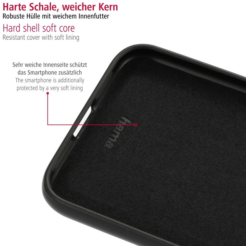 Hama Cross-Body "Mirror" Backcover Apple iPhone 12 Pro Max Schwarz 00188844