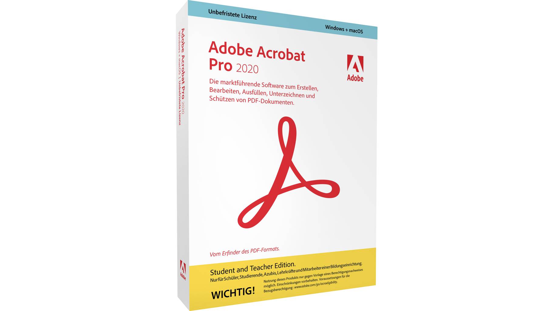 adobe acrobat pro dc student and teacher edition download link