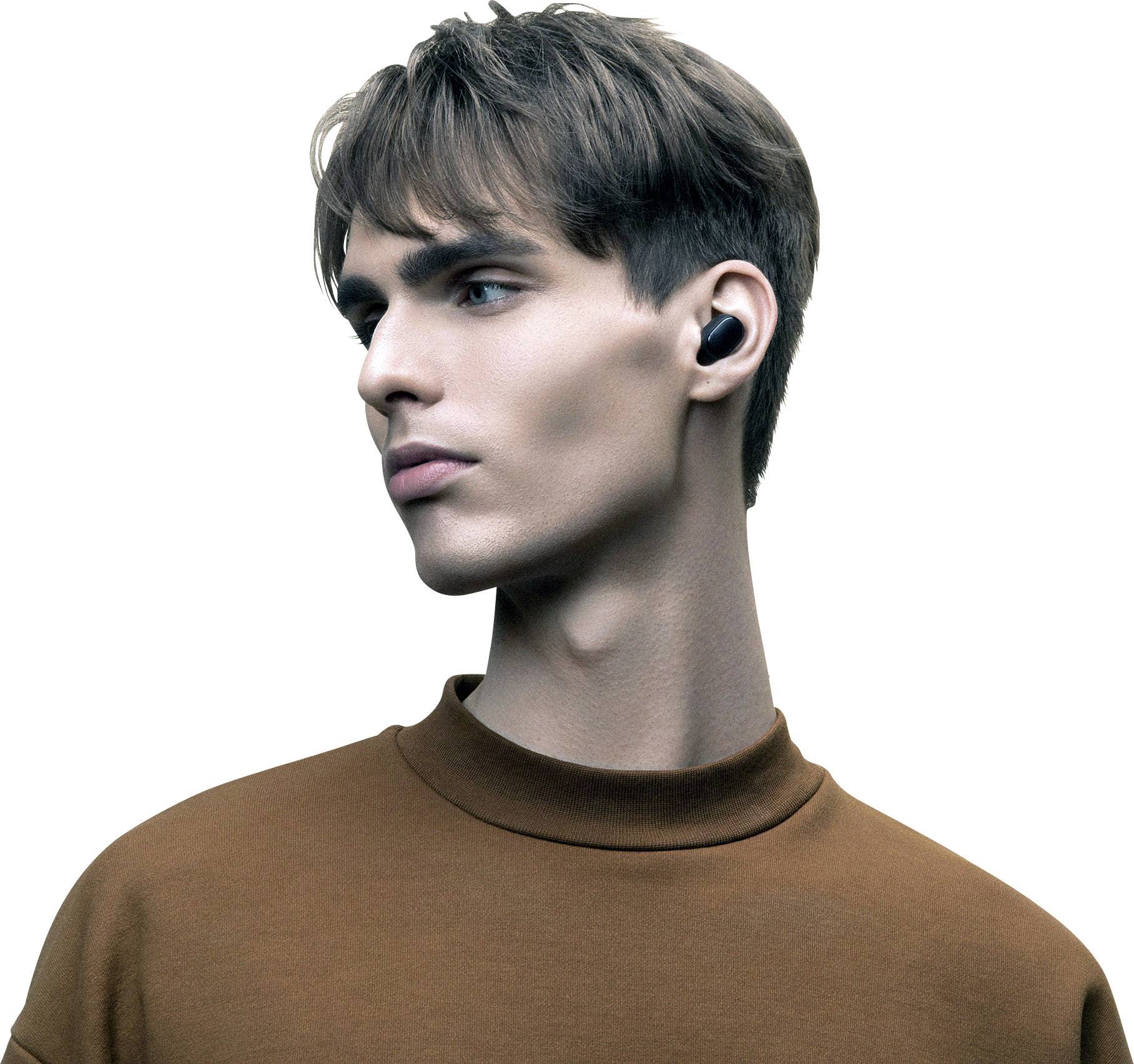 Xiaomi MI True Wireless Earbuds Basic S - True Wireless-Kopfhörer mit Mikrofon - im Ohr - Bluetooth - aktive Rauschunterdrückung - Schwarz