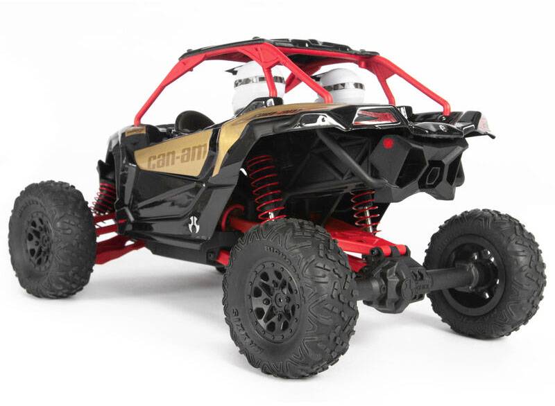 Axial Yeti Jr. Can-Am Maverick X3 Brushed RC Modellauto Elektro Buggy Allradantrieb (4WD) RtR 2,4GHz