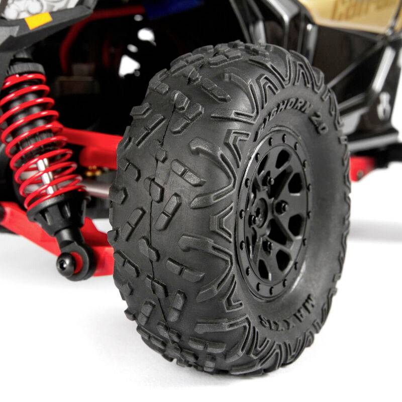 Axial Yeti Jr. Can-Am Maverick X3 Brushed RC Modellauto Elektro Buggy Allradantrieb (4WD) RtR 2,4GHz