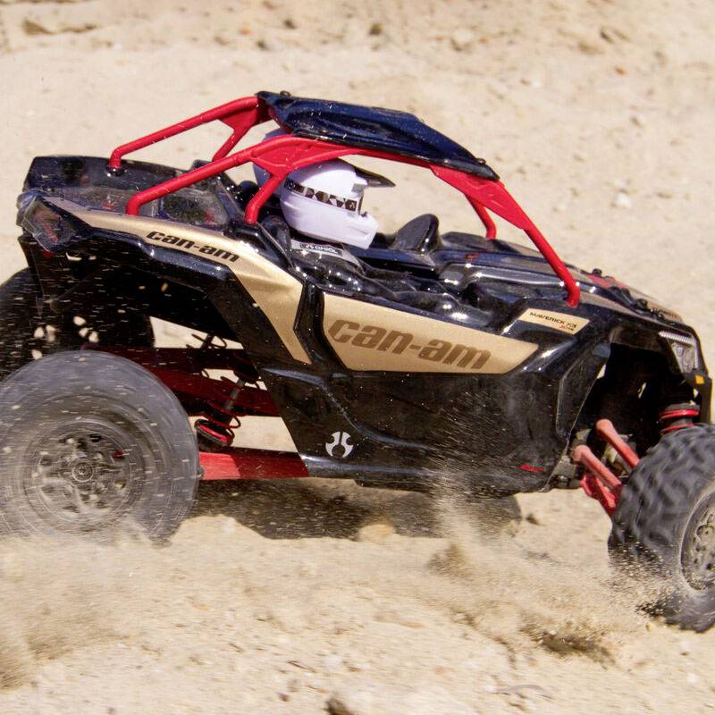 Axial Yeti Jr. Can-Am Maverick X3 Brushed RC Modellauto Elektro Buggy Allradantrieb (4WD) RtR 2,4GHz
