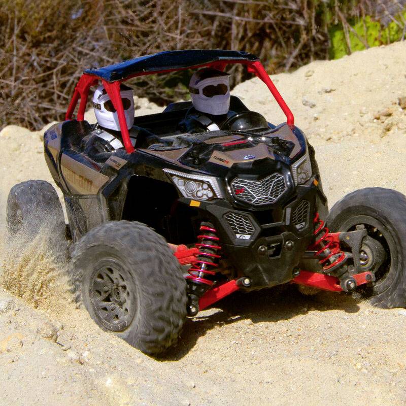 Axial Yeti Jr. Can-Am Maverick X3 Brushed RC Modellauto Elektro Buggy Allradantrieb (4WD) RtR 2,4GHz
