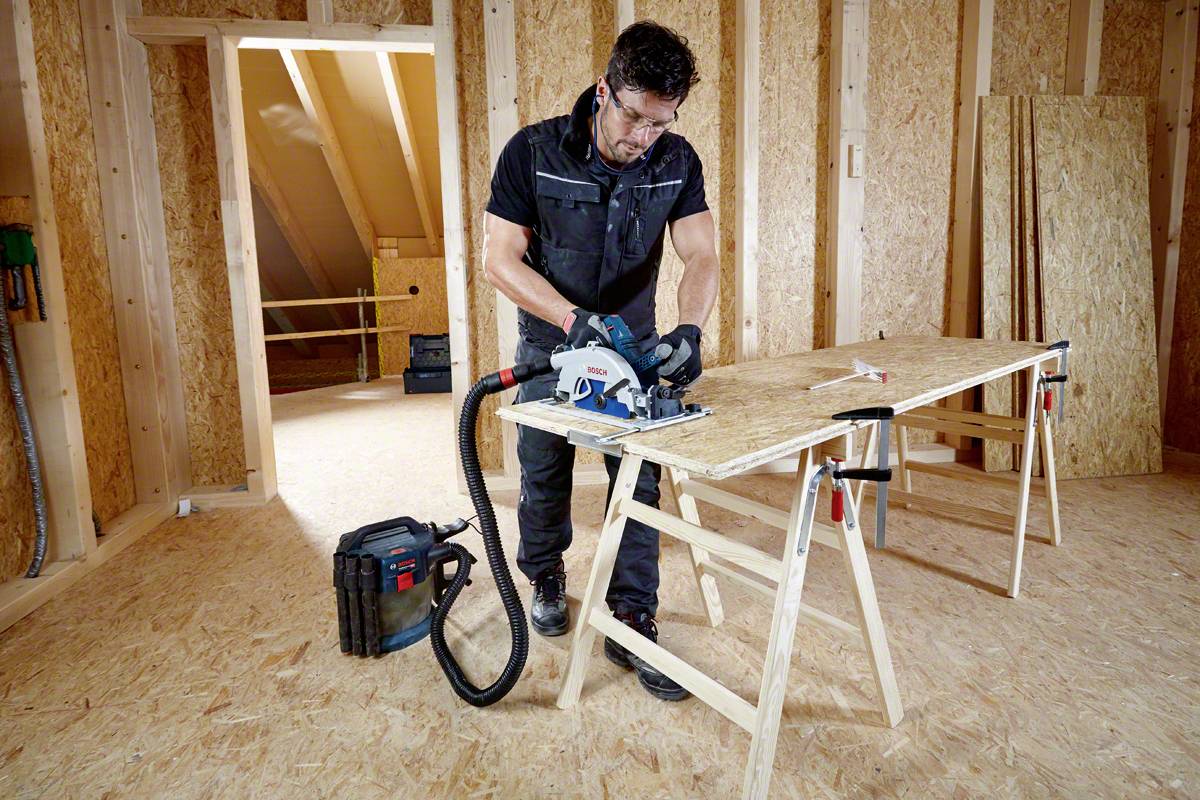 Bosch Professional BITURBO GKS 18V-68 GC+2x 8Ah PC Akku-Handkreissäge Schnitttiefe max. (90°) 68mm inkl. 2. Akku, inkl. Ladegerät