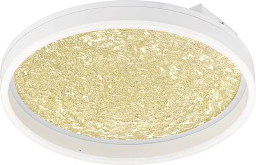 WOFI Bali 11240 LED-Deckenleuchte Weiß 30W Dimmbar über Lichtschalter