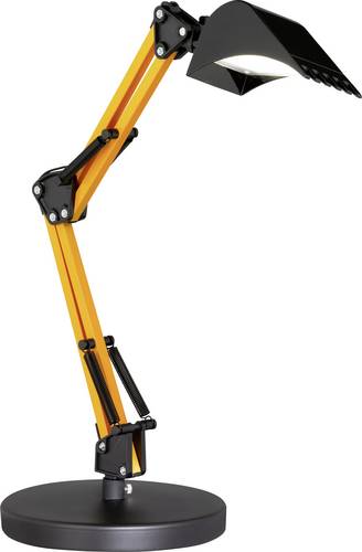 WOFI SCOOP 811901429000 LED-Tischlampe 3.2W Schwarz/Orange