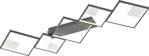 WOFI Jade 10691 LED-Deckenleuchte Anthrazit 45W Dimmbar über Lichtschalter