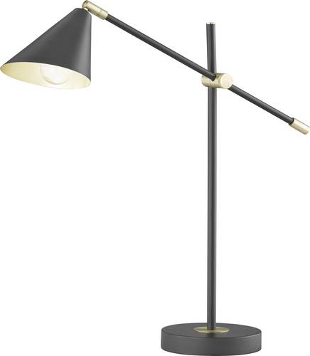 WOFI Gloria 10160 Tischlampe E14 Grau