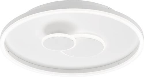 WOFI Nadra 11246 LED-Bad-Deckenleuchte Weiß 27W Dimmbar über Lichtschalter