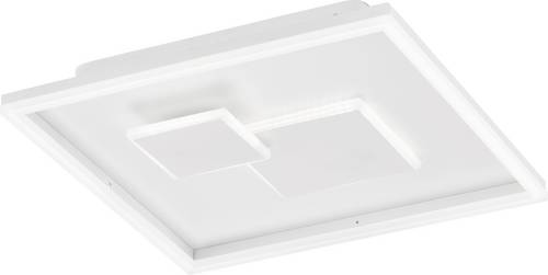 WOFI Nadra 11247 LED-Deckenleuchte Weiß 27W Dimmbar über Lichtschalter