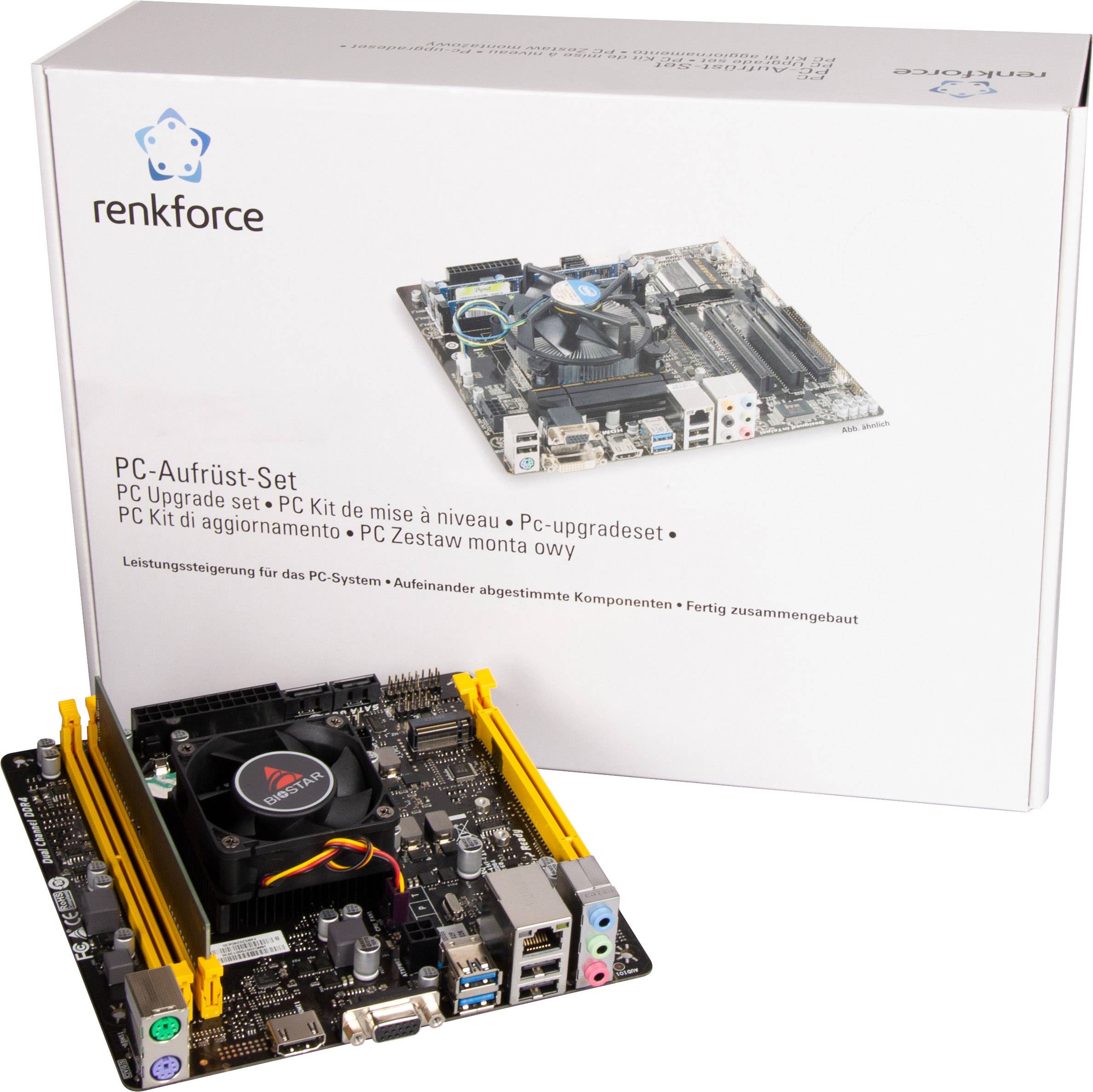 Renkforce PC Tuning-Kit AMD FX FX 9830 (4 x 3 GHz) 8 GB AMD Radeon R7 Mini-ITX