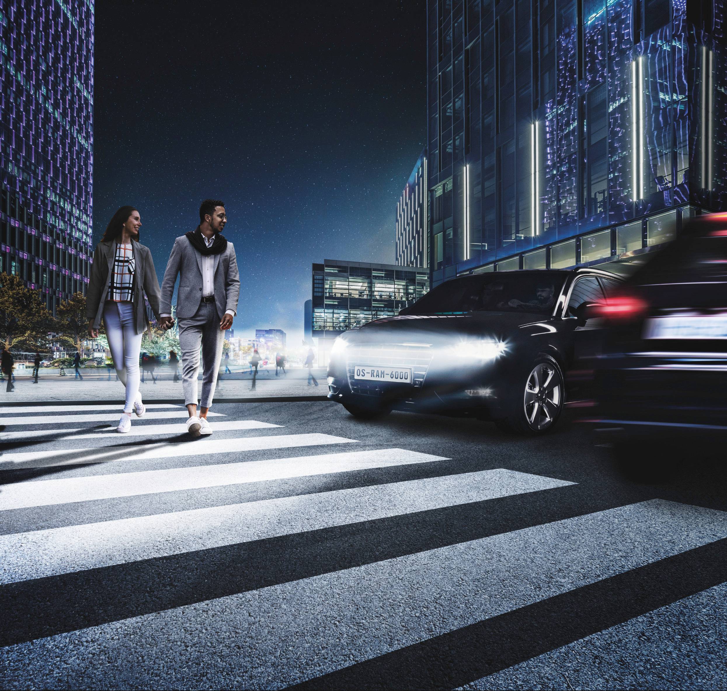 OSRAM 64210DWNB LED Leuchtmittel Night Breaker® LED H7 19 W 12 V