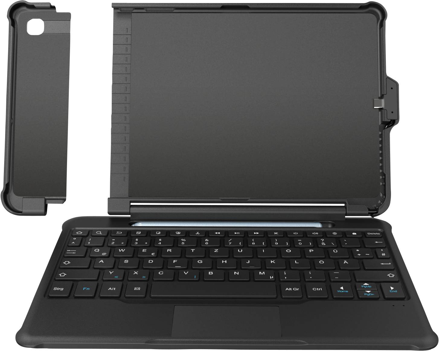 Samsung Book Cover Keyboard Tablet-Tastatur mit BookCover Passend für Marke (Tablet): Samsung Galaxy Tab S6 Lite