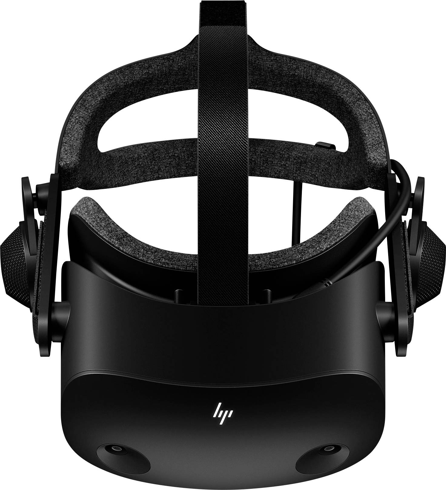 HP Reverb G2 Virtual Reality Brille Schwarz inkl. Controller, inkl. Bewegungssensoren, mit integriertem Soundsystem
