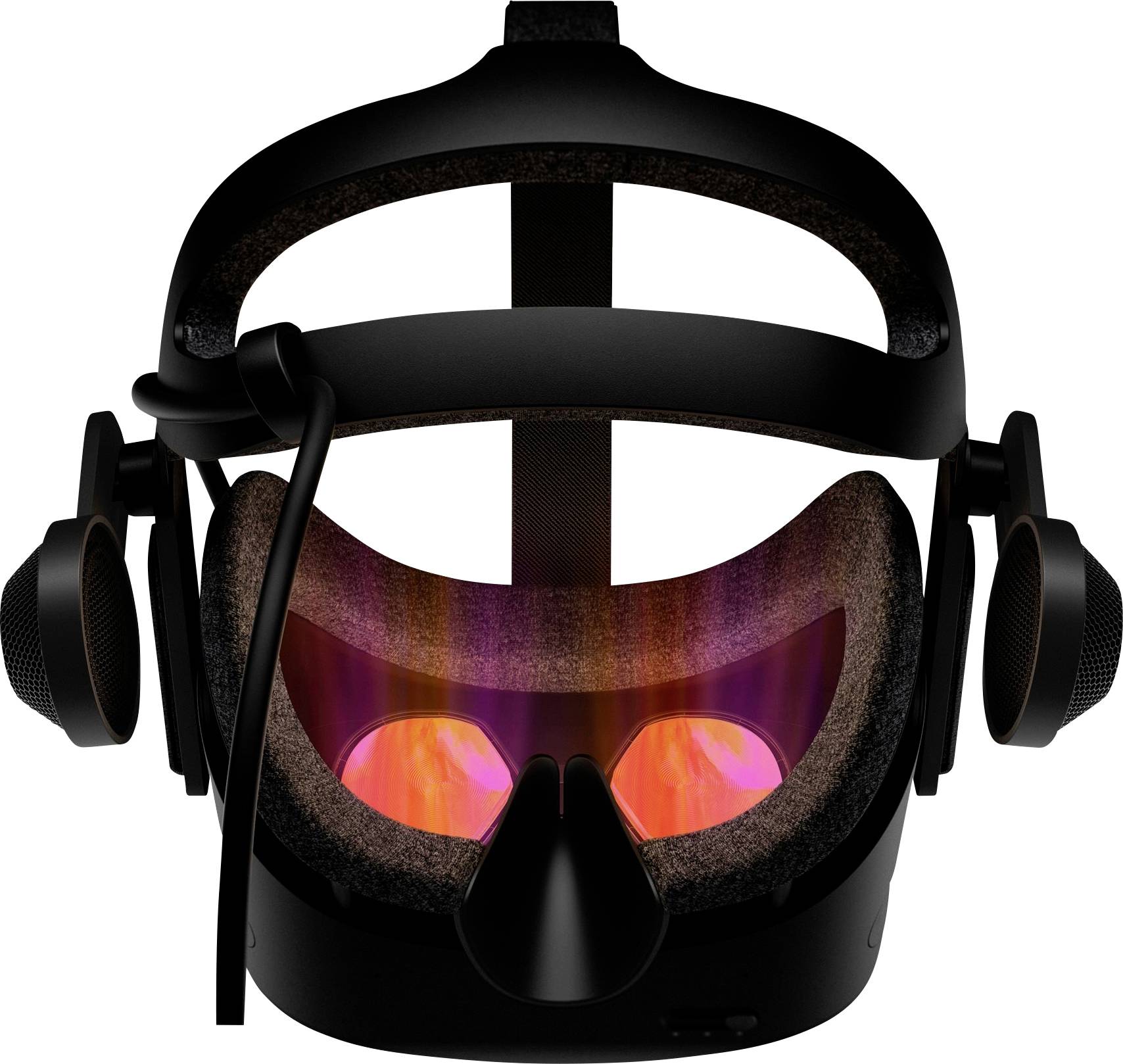 HP Reverb G2 Virtual Reality Brille Schwarz inkl. Controller, inkl. Bewegungssensoren, mit integriertem Soundsystem