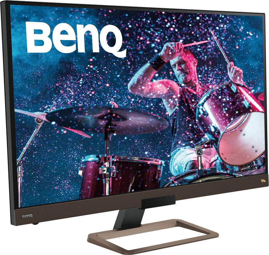 BenQ EW3280U LED-Monitor 81.3cm (32 Zoll) EEK G (A - G) 3840 x 2160 Pixel UHD 5 ms HDMI®, DisplayPort, USB-C™, Kopfhörer