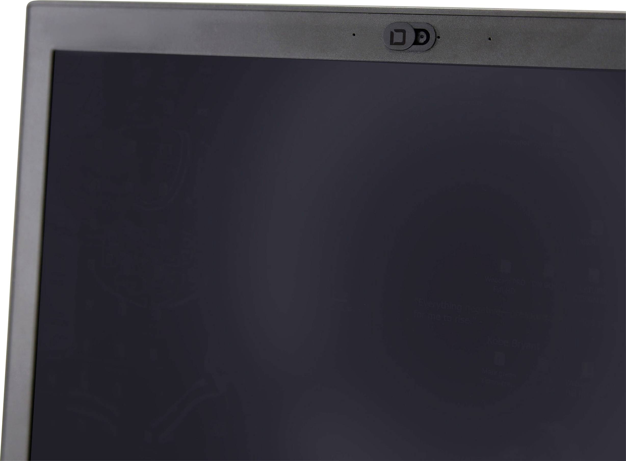 Dicota Webcam-Abdeckung Ultra Slim Schwarz D31780