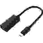 Renkforce USB-C® / DisplayPort Adapterkabel USB-C® Stecker, DisplayPort Buchse 0.14 m Schwarz RF-46