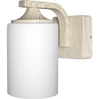 LEDVANCE ENDURA CLASSIC LANTERN CYL E27 WD LEDV 4058075392625 Wandleuchte E27 Holz (hell), Weiß LEDVANCE ENDURA CLASSIC LANTERN CYL E27 WD LEDV 4058075392625 Wandleuchte E27 Holz (hell), Weiß