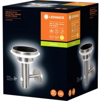 LEDVANCE ENDURA STYLE SOL WALL2CIRCLE6WST LEDV 4058075392687 Solar-Außenwandleuchte mit Bewegungsmelder 6W Stahl LEDVANCE ENDURA STYLE SOL WALL2CIRCLE6WST LEDV 4058075392687 Solar-Außenwandleuchte mit Bewegungsmelder 6W Stahl