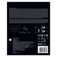 LEDVANCE ENDURA STYLE SOL WALLCIRCLE6WBK LEDV 4058075392762 Solar-Außenwandleuchte mit Bewegungsmelder 6W Schwarz LEDVANCE ENDURA STYLE SOL WALLCIRCLE6WBK LEDV 4058075392762 Solar-Außenwandleuchte mit Bewegungsmelder 6W Schwarz