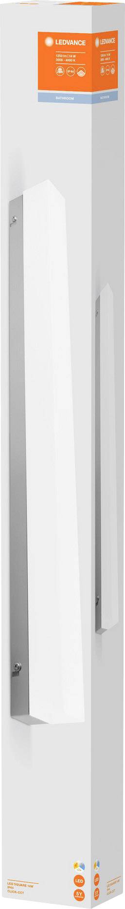 LEDVANCE LED SQUARE 14WIP44 930-940CLICK-CCTLEDV 4058075399624 Außenwandleuchte 14 W Weiß