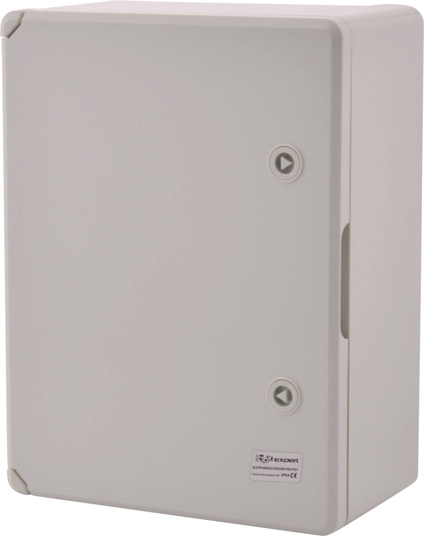 Boxexpert BXPPABSG250350150-F01 Schaltschrank 250 x 350 x 150 ABS Lichtgrau 1 St.